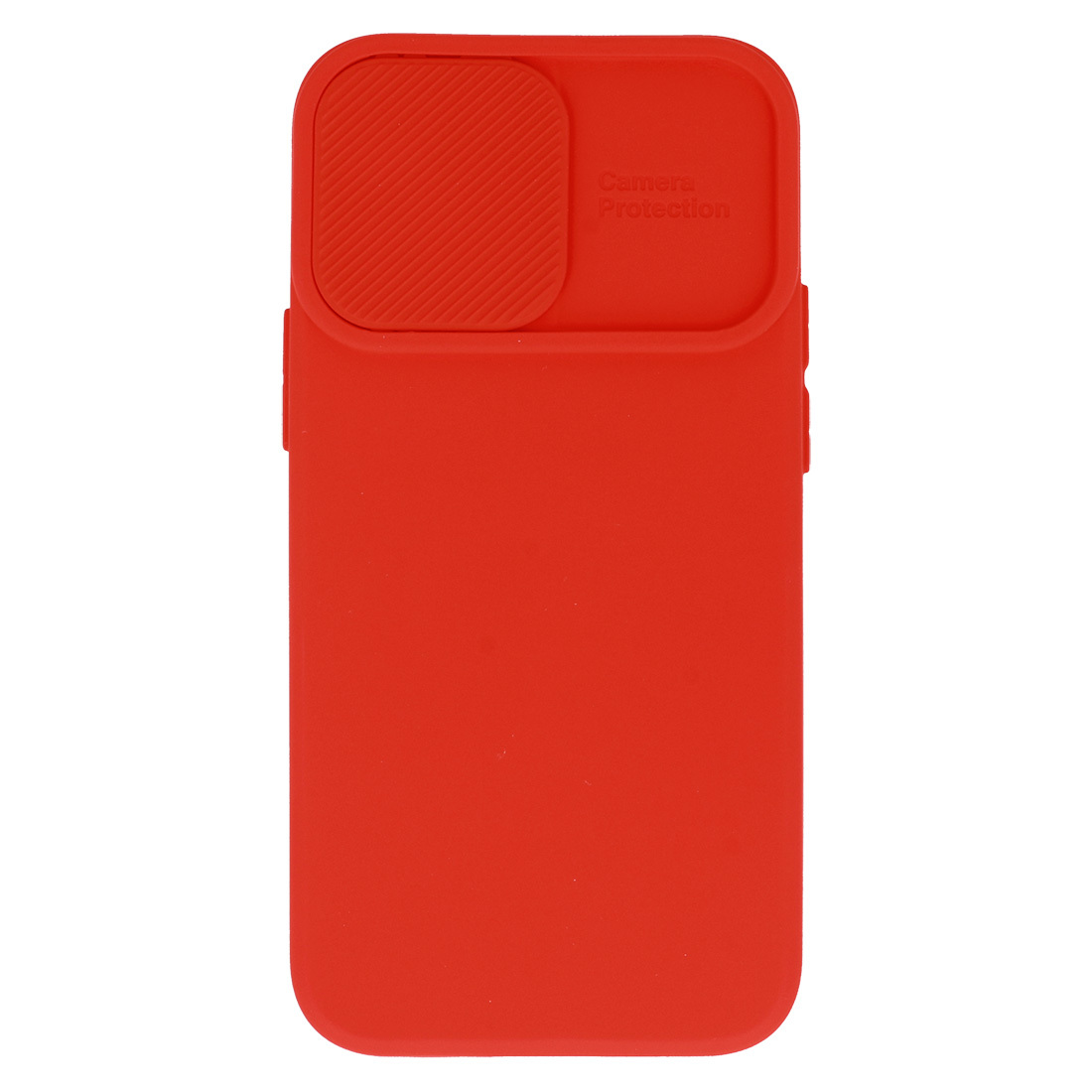 Pokrowiec silikonowy Camshield Soft czerwony Apple iPhone SE 2022 / 6