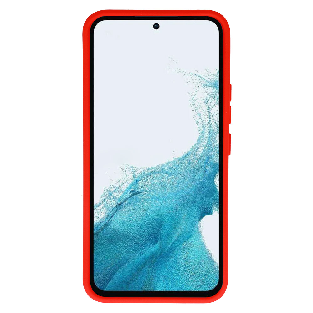 Pokrowiec silikonowy Camshield Soft czerwony Samsung Galaxy A54 5G / 3