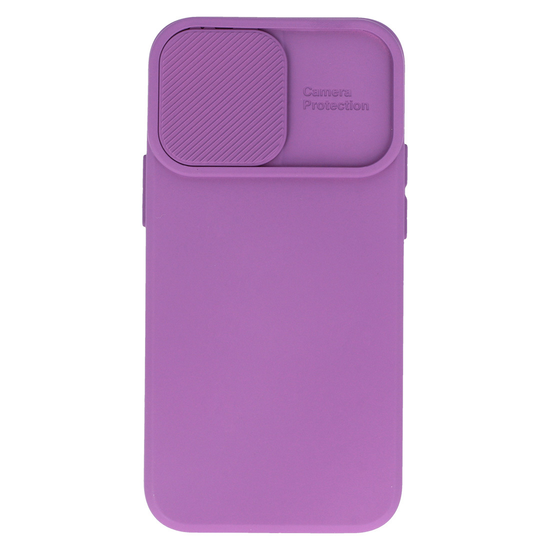 Pokrowiec silikonowy Camshield Soft fioletowy Apple iPhone 13 / 6