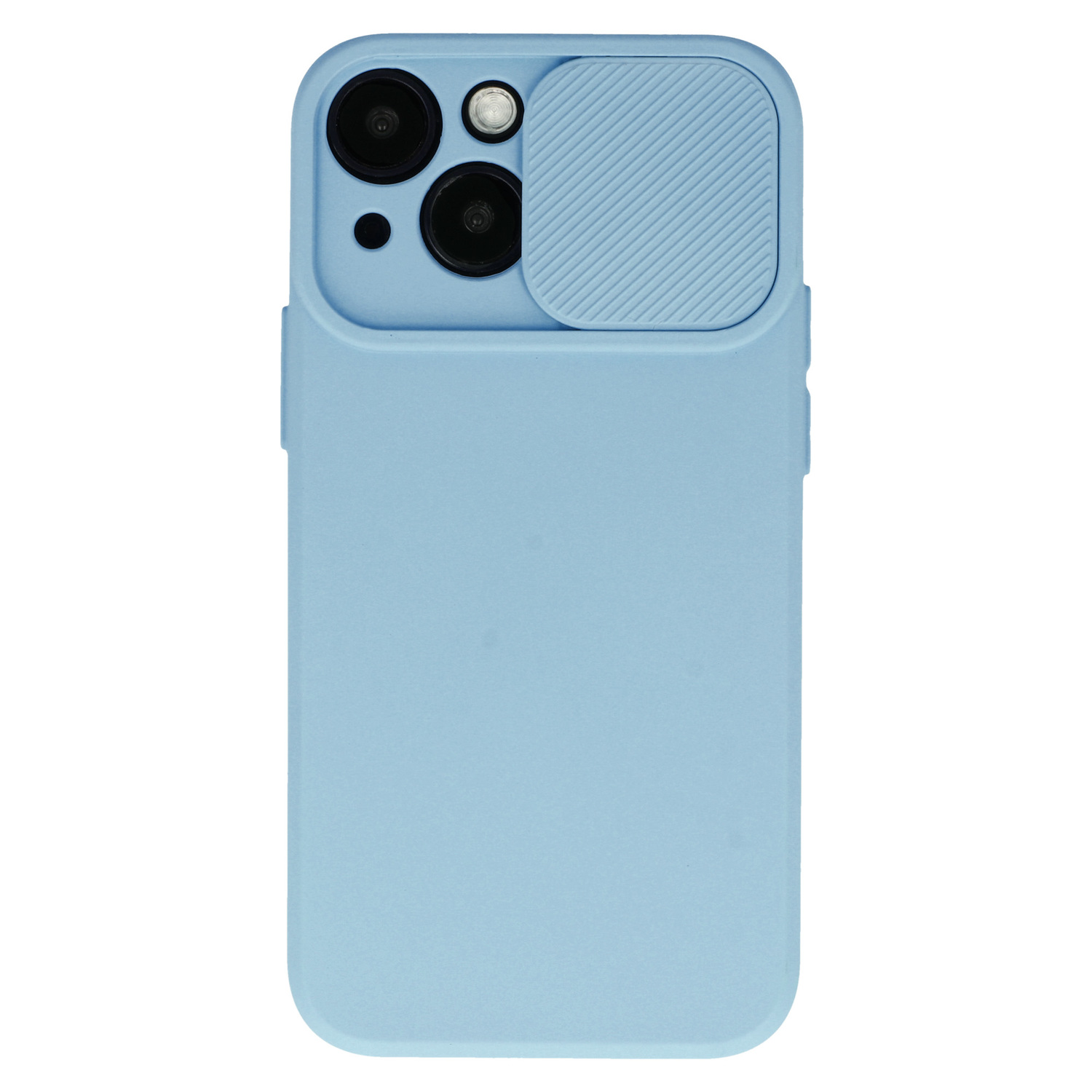 Pokrowiec silikonowy Camshield Soft jasnoniebieski Apple iPhone 15 Pro Max / 2