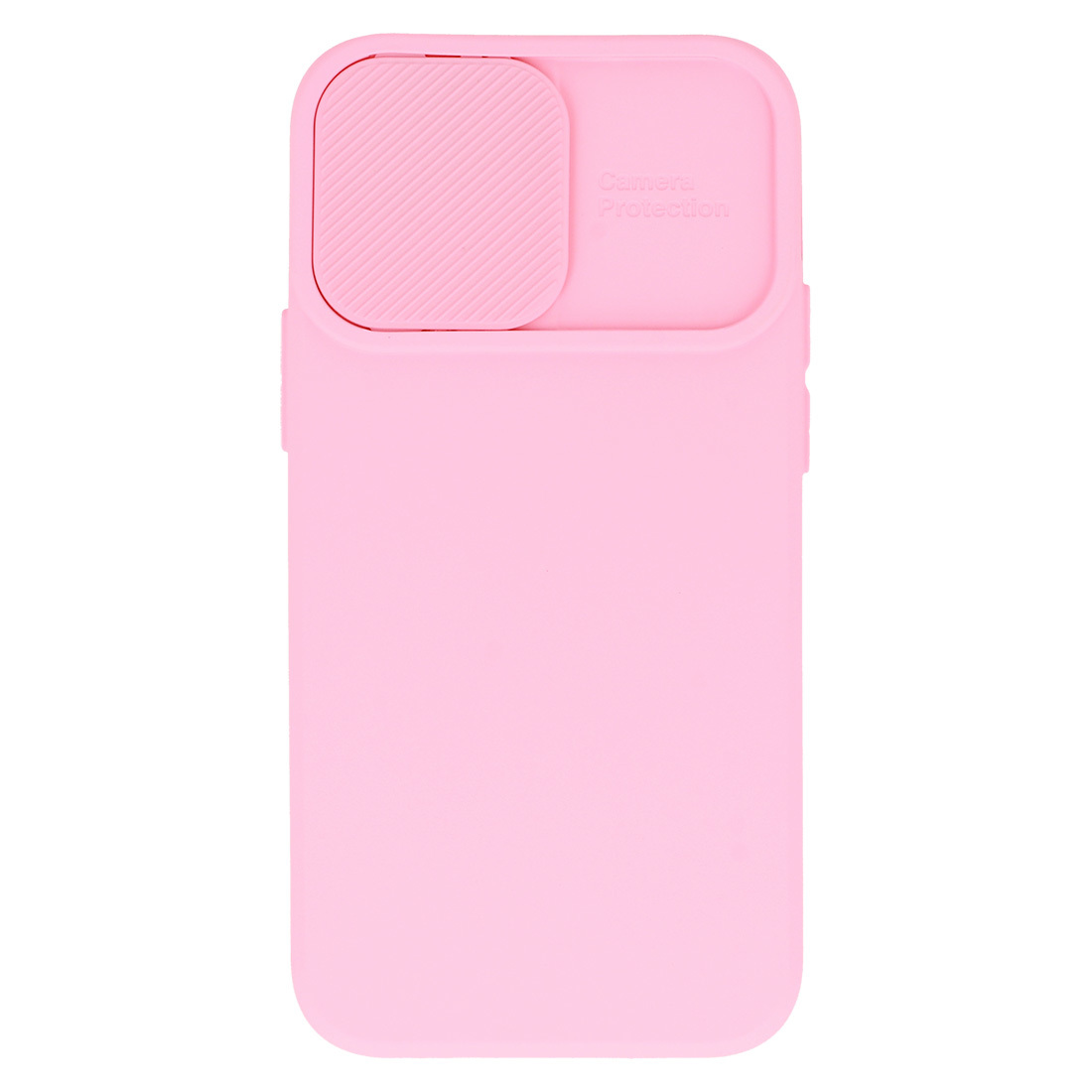 Pokrowiec silikonowy Camshield Soft jasnorowy Apple iPhone 13 / 6