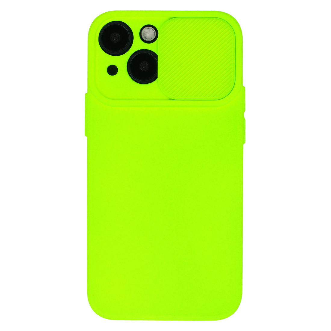 Pokrowiec silikonowy Camshield Soft limonkowy Apple iPhone 11 / 2