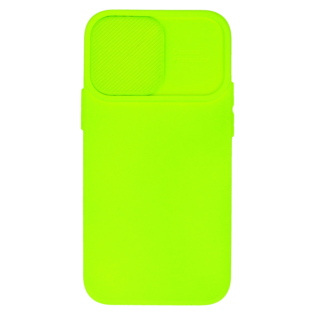 Pokrowiec silikonowy Camshield Soft limonkowy Apple iPhone 11 / 6