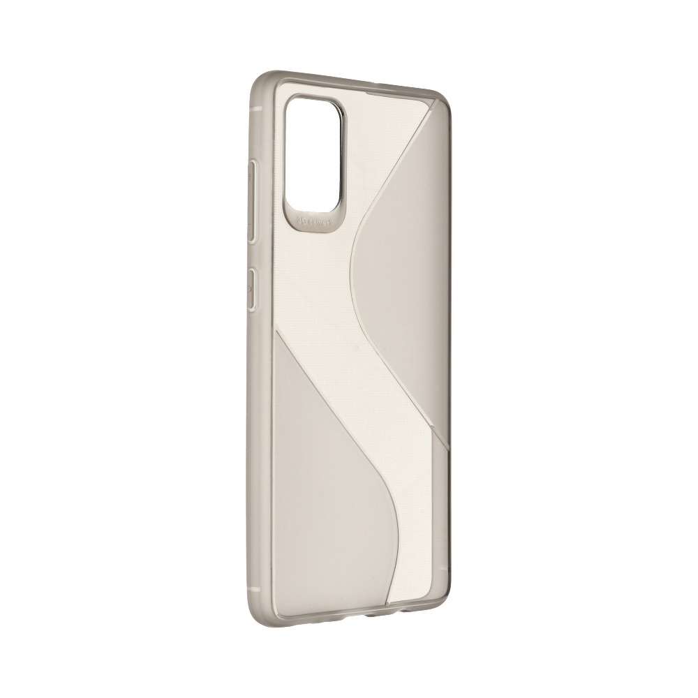 Pokrowiec silikonowy Forcell S-Case czarny Samsung Galaxy A71 / 2