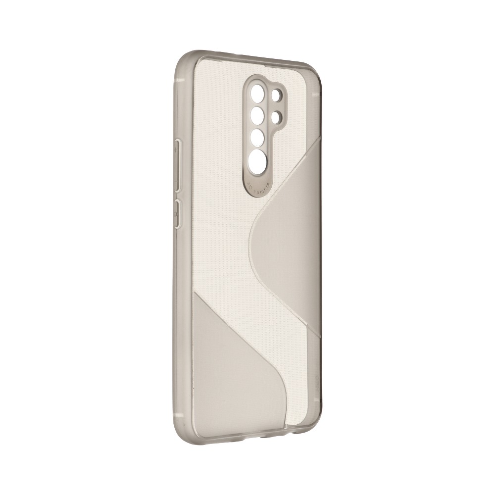 Pokrowiec silikonowy Forcell S-Case czarny Xiaomi Redmi 9 / 2