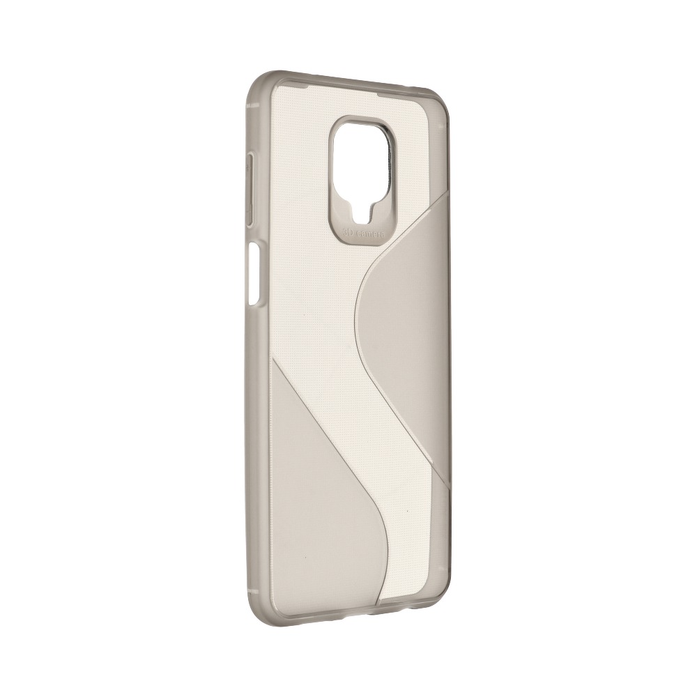 Pokrowiec silikonowy Forcell S-Case czarny Xiaomi Redmi Note 9S / 2