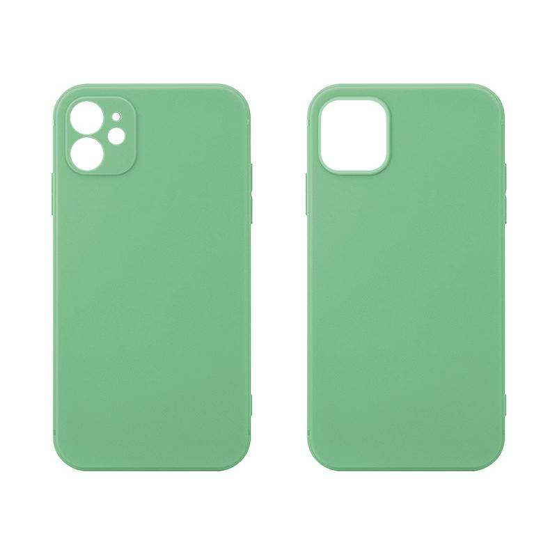 Pokrowiec silikonowy Fosca Case zielony Apple iPhone 14 / 2