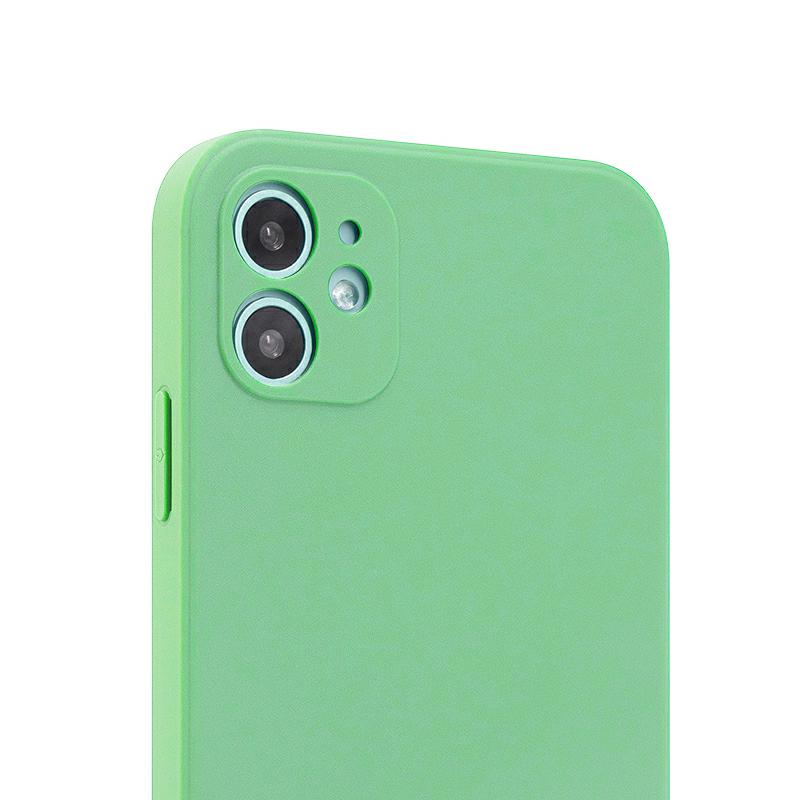 Pokrowiec silikonowy Fosca Case zielony Apple iPhone 14 / 3