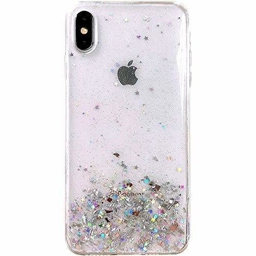 Pokrowiec silikonowy Glitter z brokatem prze�roczysty Samsung Galaxy A71