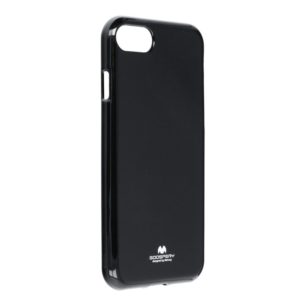 Pokrowiec silikonowy Jelly Mercury czarny Apple iPhone SE 2020
