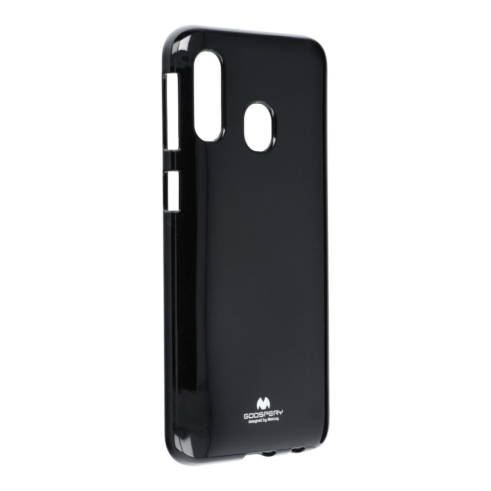 Pokrowiec silikonowy Jelly Mercury czarny Samsung Galaxy A40 Pokrowiec silikonowy Jelly Mercury czarny Samsung Galaxy A40