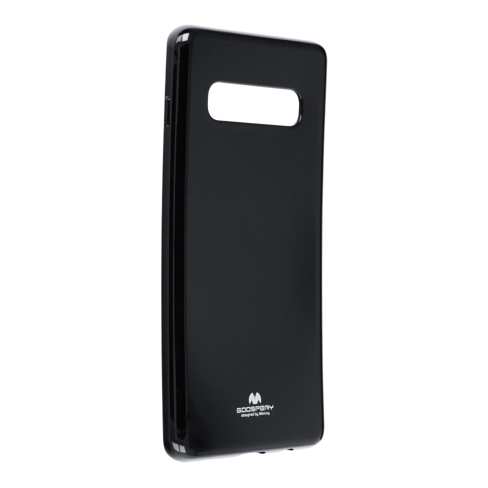 Pokrowiec silikonowy Jelly Mercury czarny Samsung Galaxy S10 Plus