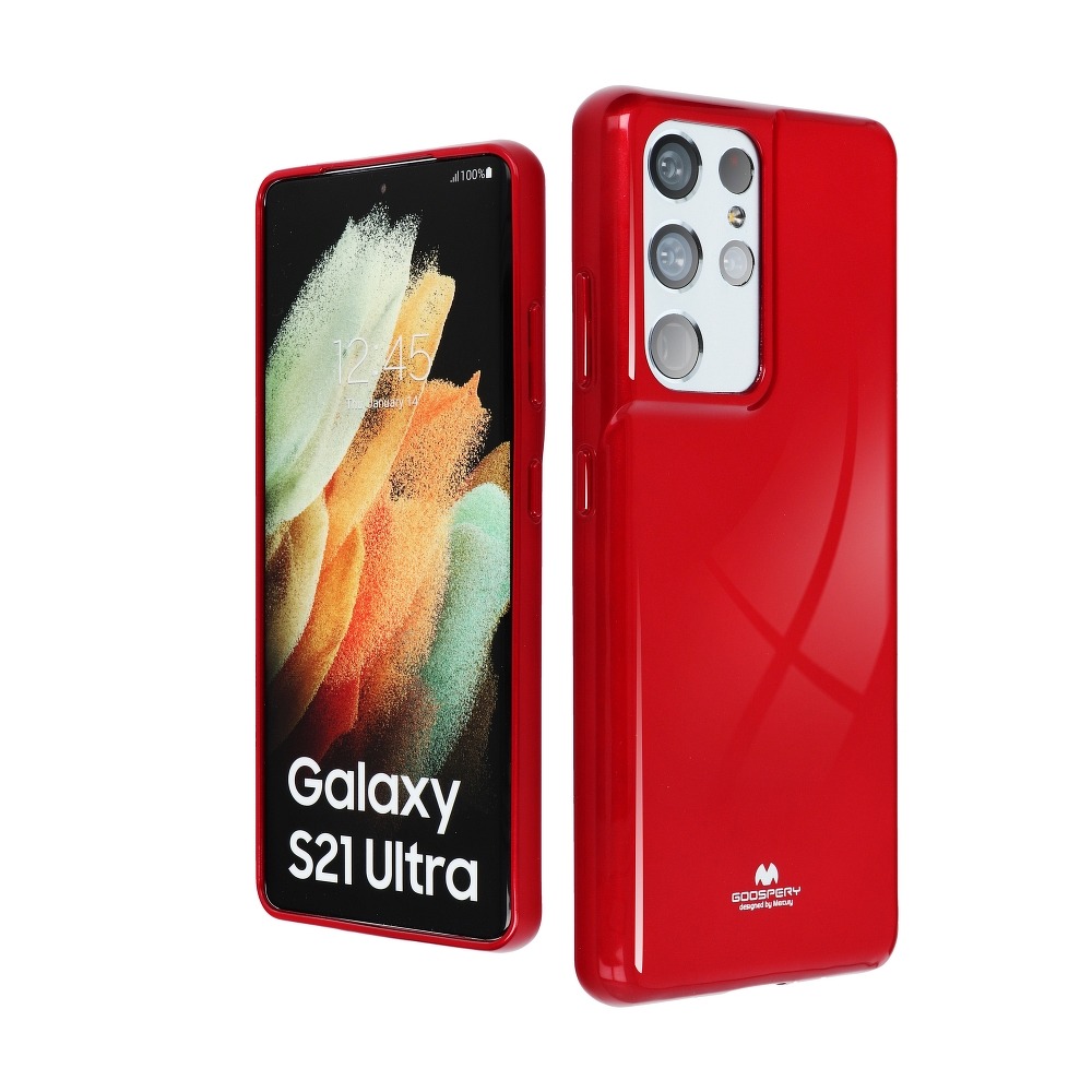 Pokrowiec silikonowy Jelly Mercury czerwony Apple iPhone 12 Mini / 3