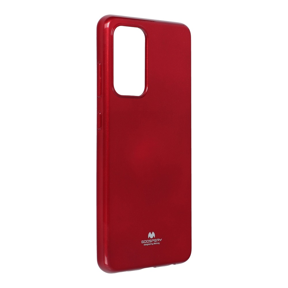 Pokrowiec silikonowy Jelly Mercury czerwony Samsung A52 LTE