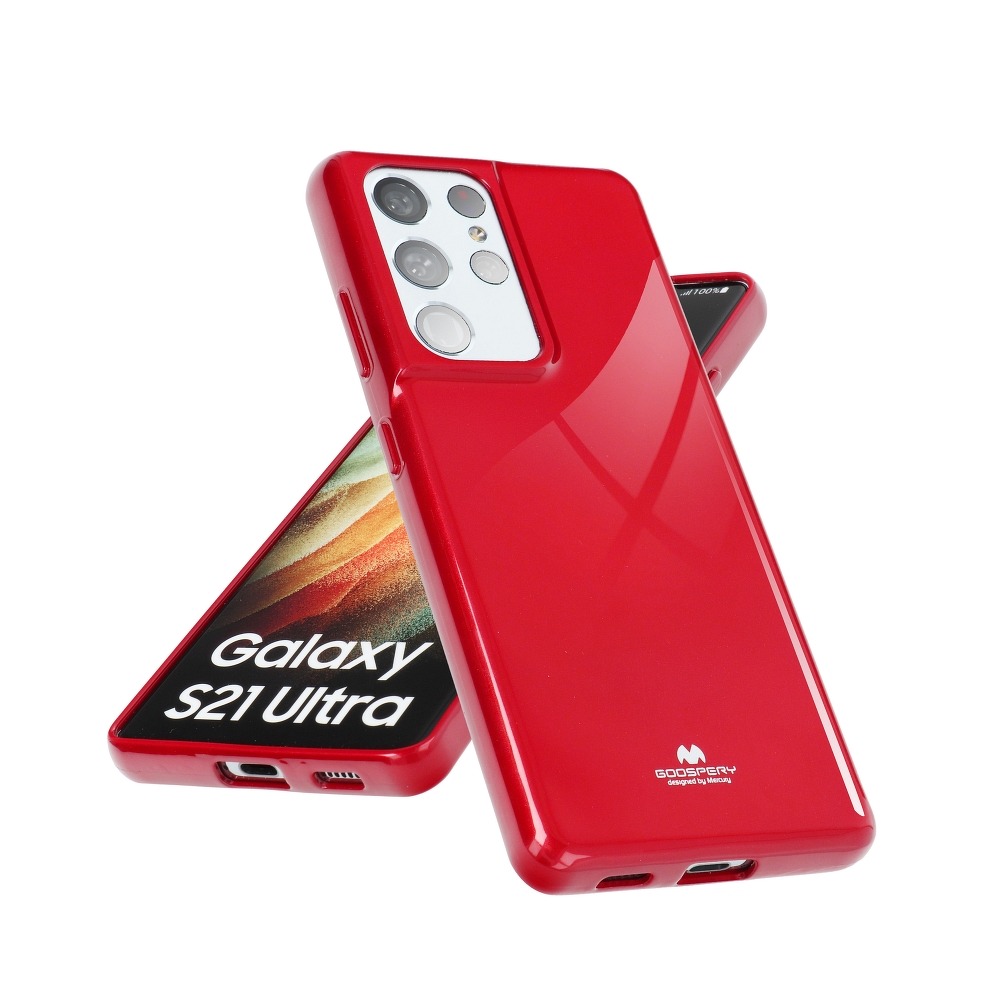 Pokrowiec silikonowy Jelly Mercury czerwony Samsung Galaxy A03s / 4 Pokrowiec silikonowy Jelly Mercury czerwony Samsung Galaxy A03s / 4