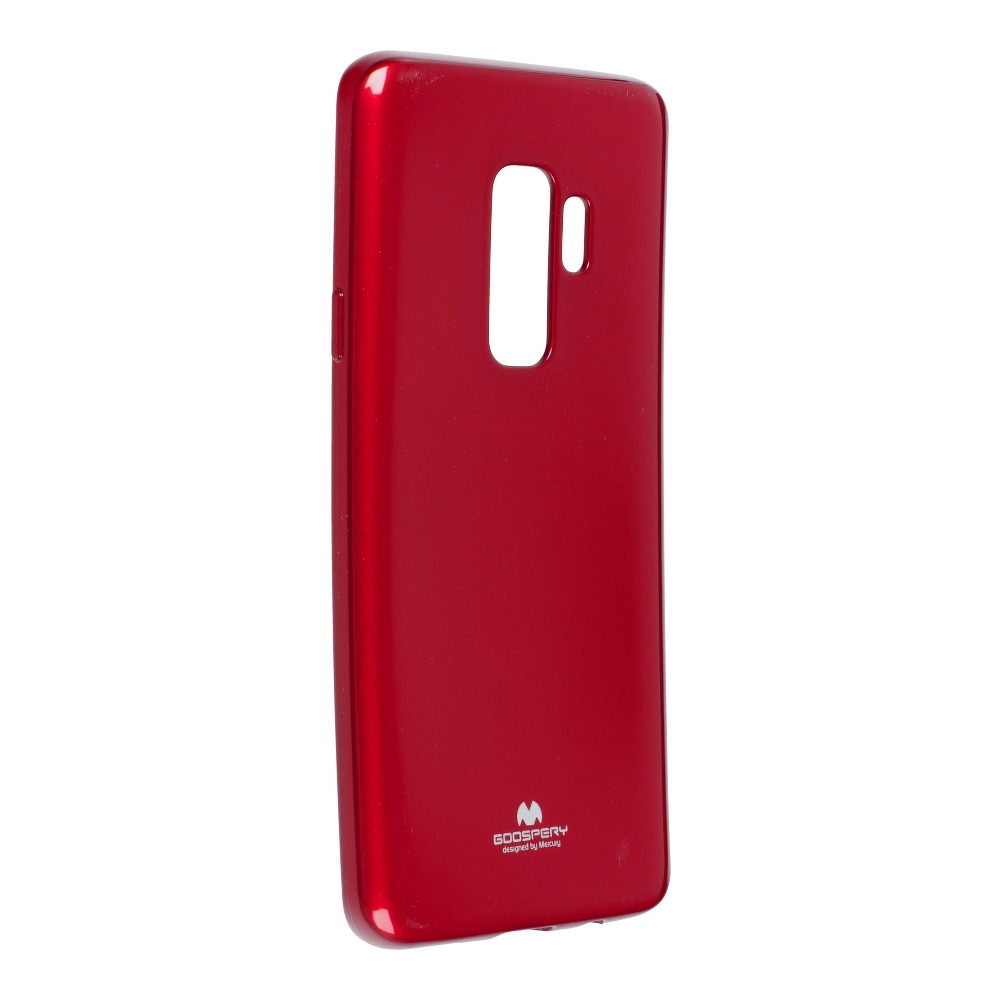 Pokrowiec silikonowy Jelly Mercury czerwony Samsung Galaxy S9 Plus