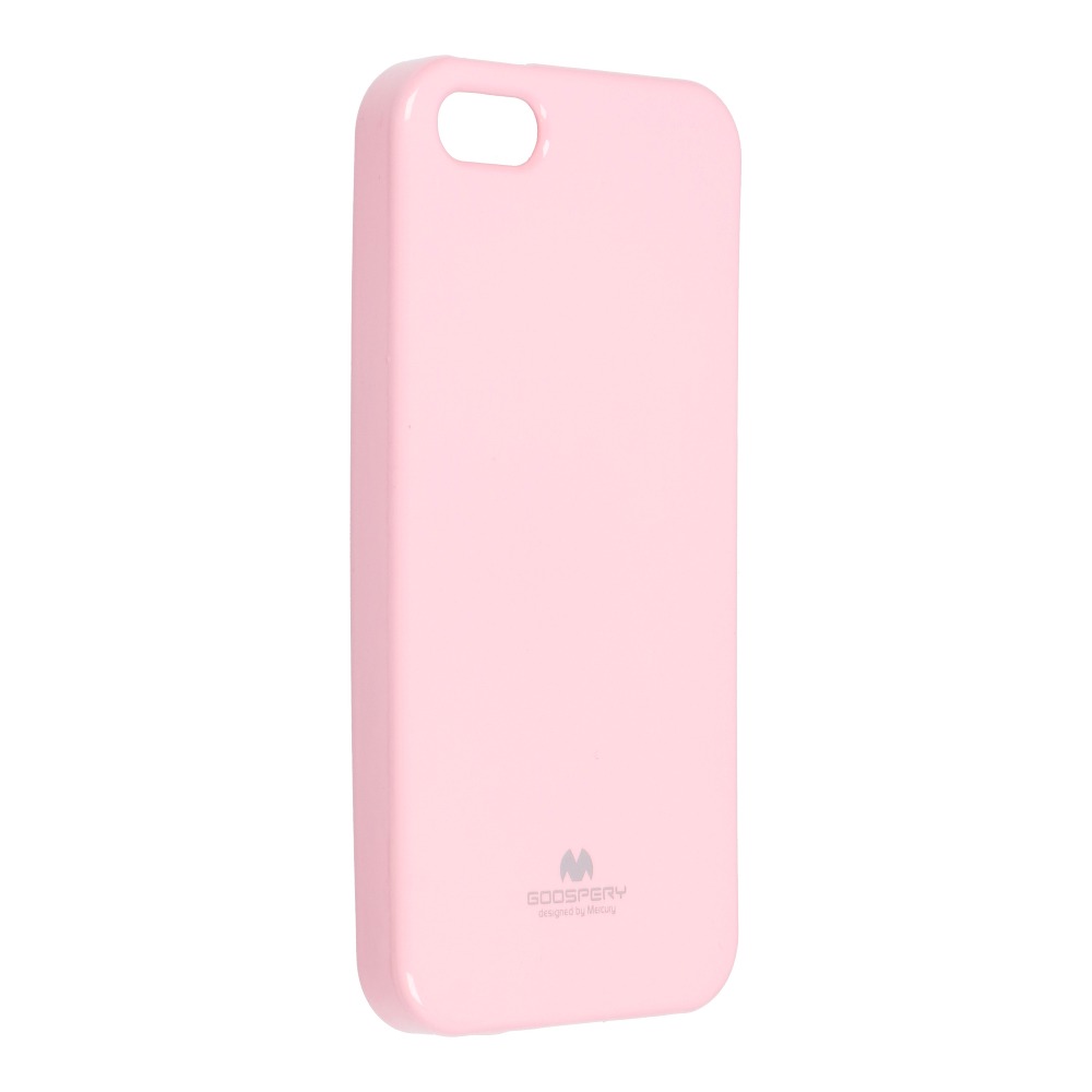 Pokrowiec silikonowy Jelly Mercury jasnoróżowy Apple iPhone SE Pokrowiec silikonowy Jelly Mercury jasnoróżowy Apple iPhone SE