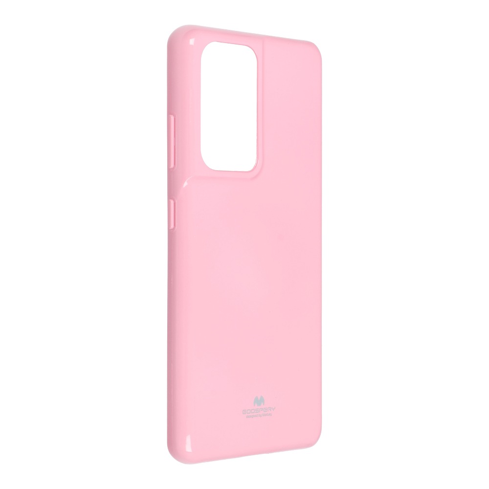 Pokrowiec silikonowy Jelly Mercury jasnor�owy Samsung s21 Ultra