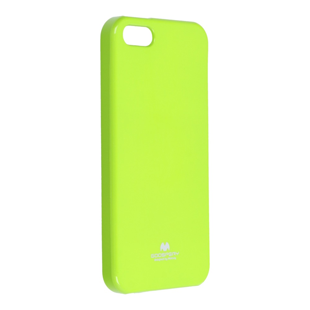 Pokrowiec silikonowy Jelly Mercury limonkowy Apple iPhone SE Pokrowiec silikonowy Jelly Mercury limonkowy Apple iPhone SE