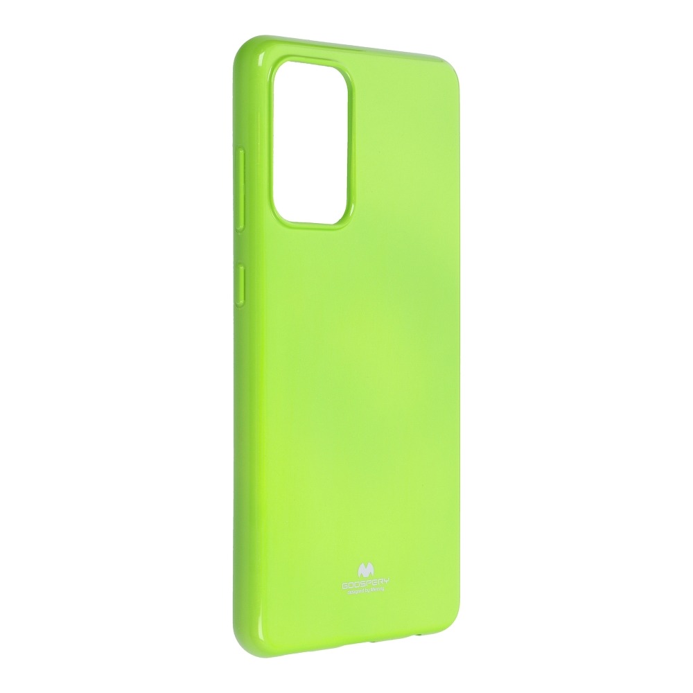 Pokrowiec silikonowy Jelly Mercury limonkowy Samsung A72 4G