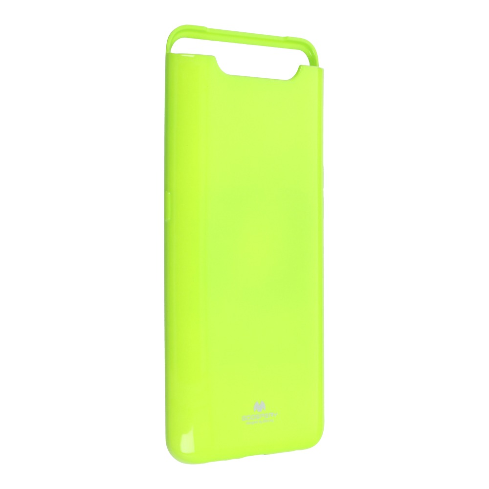 Pokrowiec silikonowy Jelly Mercury limonkowy Samsung Galaxy A80