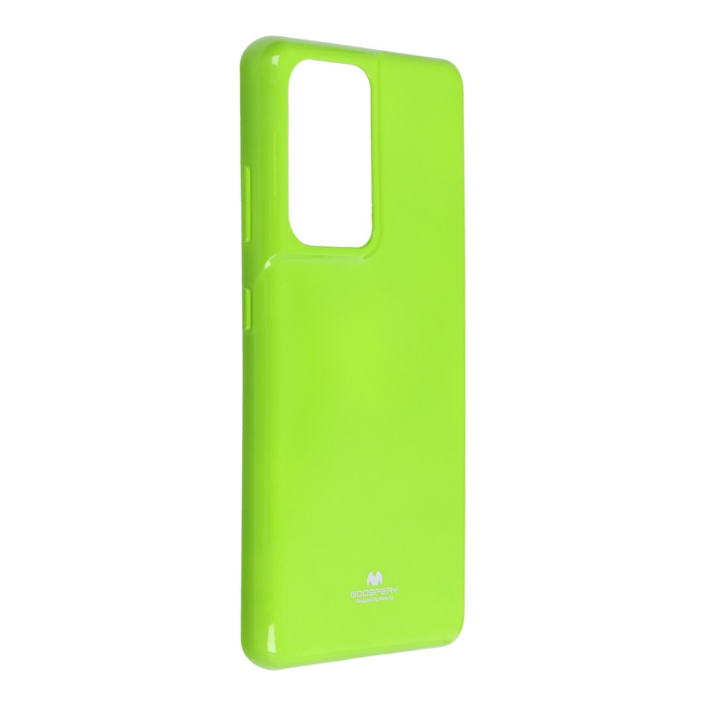 Pokrowiec silikonowy Jelly Mercury limonkowy Samsung s21 Ultra Pokrowiec silikonowy Jelly Mercury limonkowy Samsung s21 Ultra