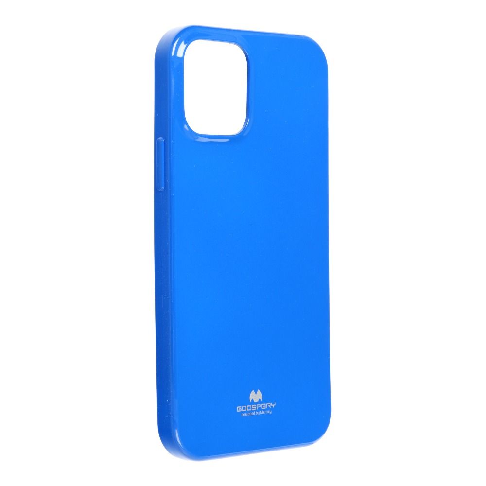 Pokrowiec silikonowy Jelly Mercury niebieski Apple iPhone 12