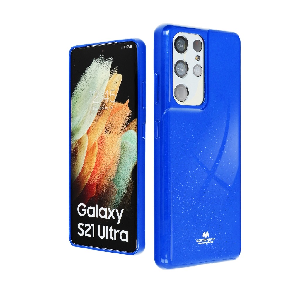 Pokrowiec silikonowy Jelly Mercury niebieski Samsung A33 5G / 4