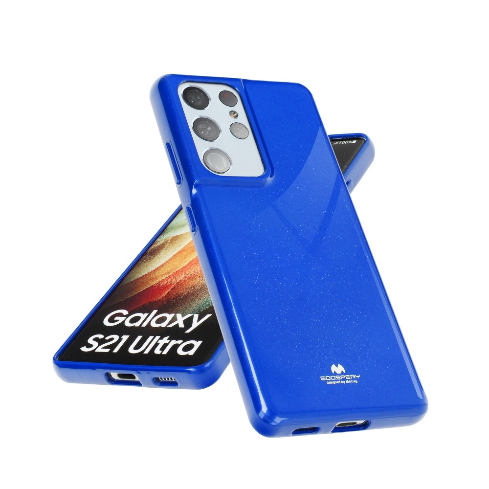 Pokrowiec silikonowy Jelly Mercury niebieski Samsung A33 5G / 5