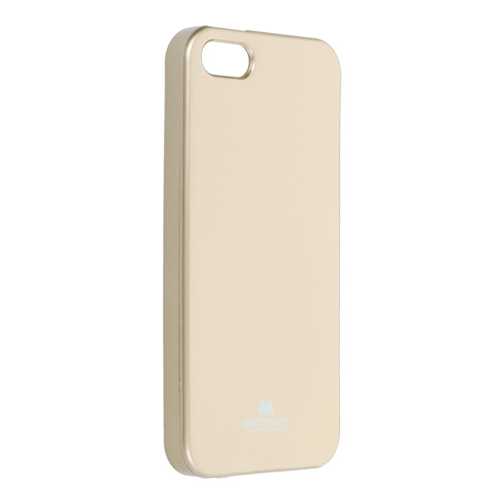 Pokrowiec silikonowy Jelly Mercury złoty Apple iPhone 5 Pokrowiec silikonowy Jelly Mercury złoty Apple iPhone 5