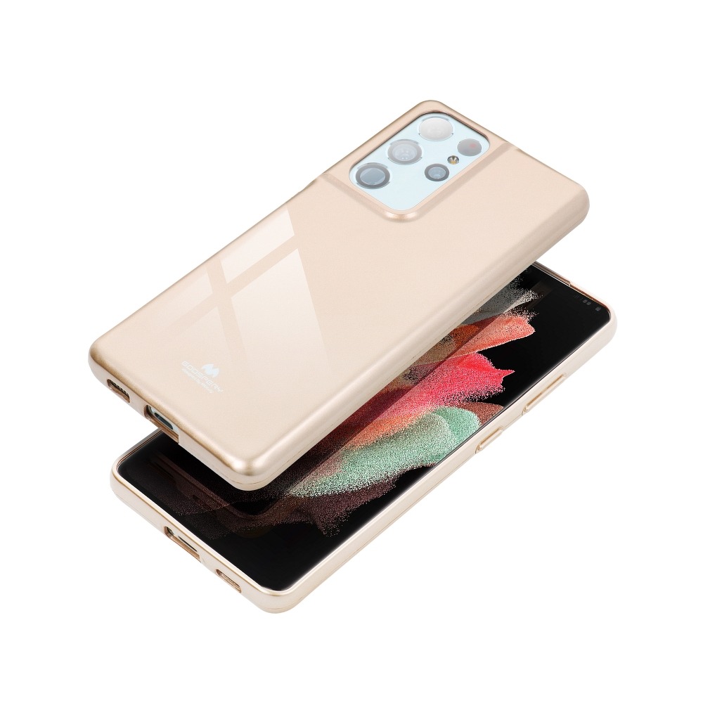 Pokrowiec silikonowy Jelly Mercury zoty Samsung Galaxy Note 20 / 2