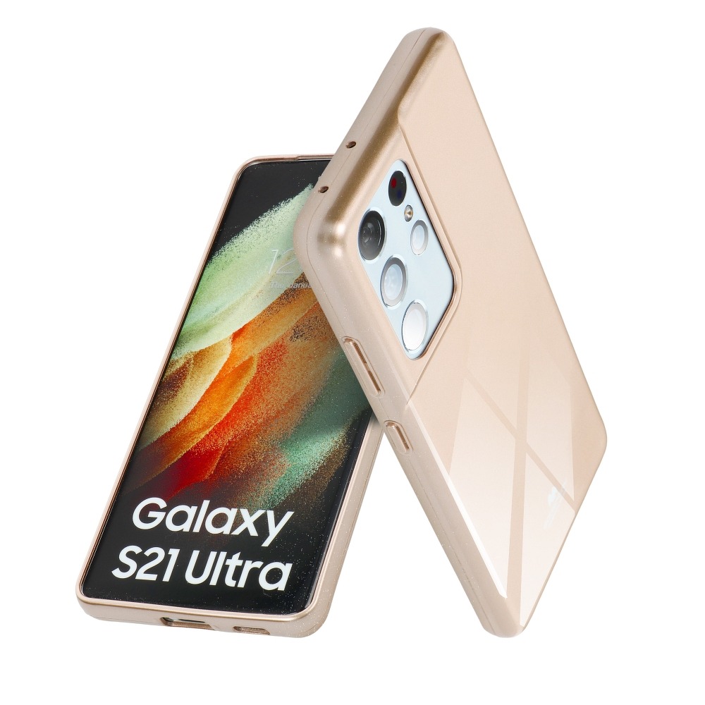 Pokrowiec silikonowy Jelly Mercury zoty Samsung Galaxy Note 20 Ultra / 3