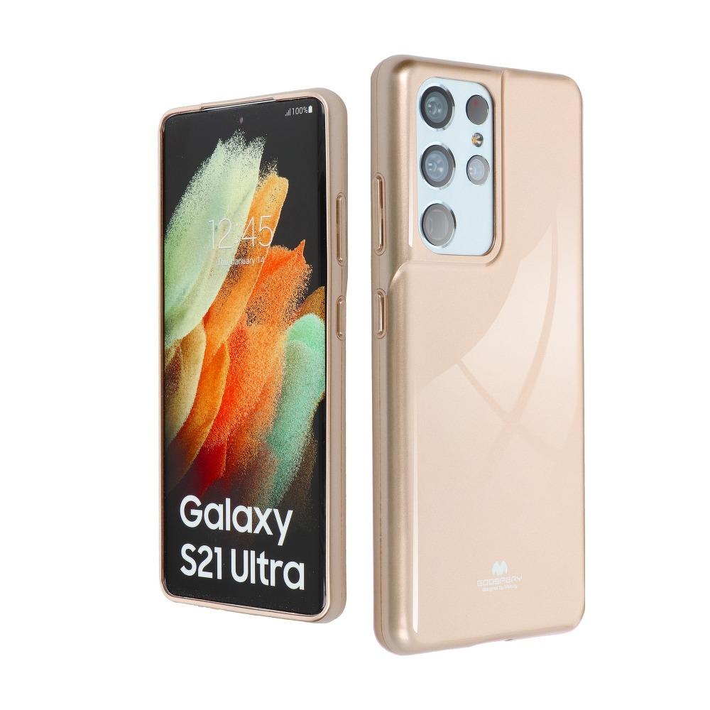 Pokrowiec silikonowy Jelly Mercury zoty Samsung Galaxy S22 Ultra / 4