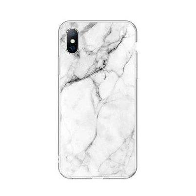 Pokrowiec silikonowy Marble marmur biay Apple iPhone 12 Pro / 2
