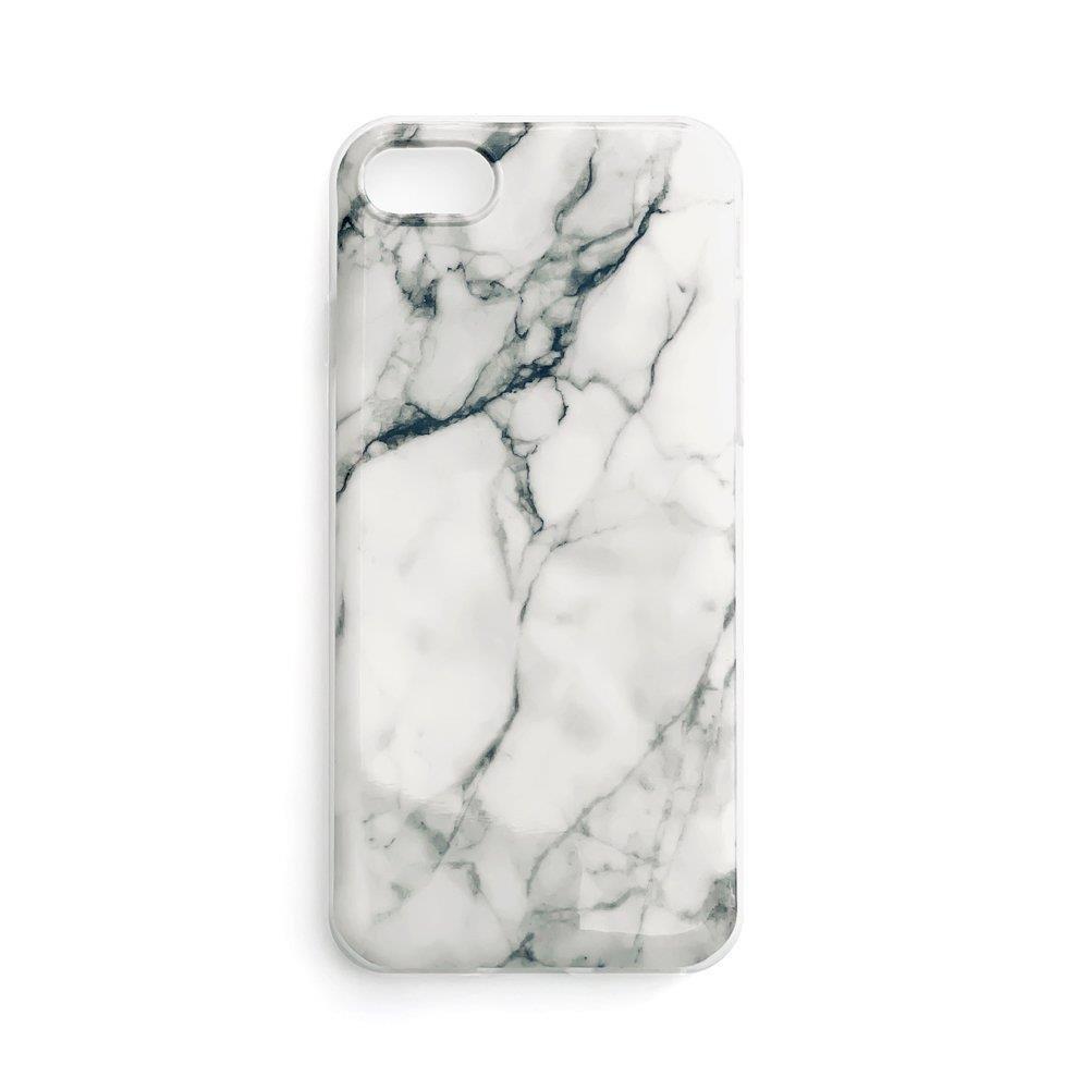Pokrowiec silikonowy Marble marmur biay Apple iPhone 13 Mini