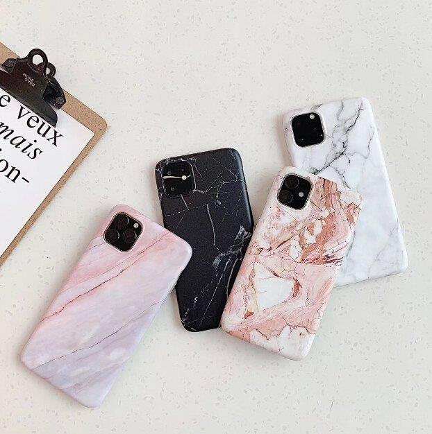 Pokrowiec silikonowy Marble marmur różowy Apple iPhone 12 Pro / 4 Pokrowiec silikonowy Marble marmur różowy Apple iPhone 12 Pro / 4