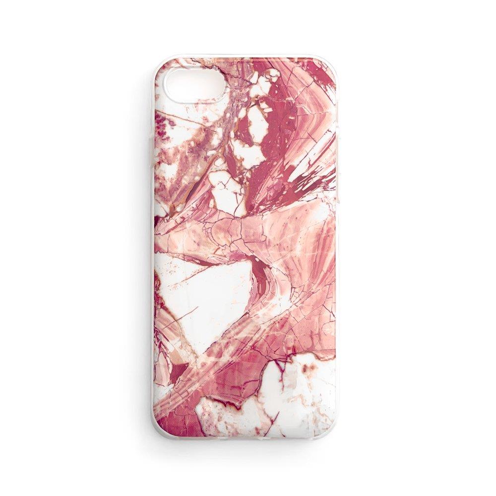 Pokrowiec silikonowy Marble marmur różowy Samsung Galaxy A12 Pokrowiec silikonowy Marble marmur różowy Samsung Galaxy A12