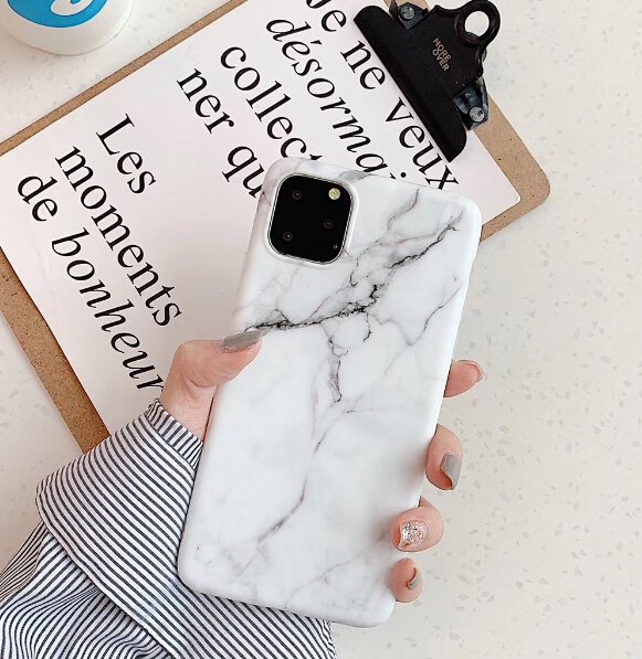 Pokrowiec silikonowy Marble marmur r�owy Samsung Galaxy A50s / 6