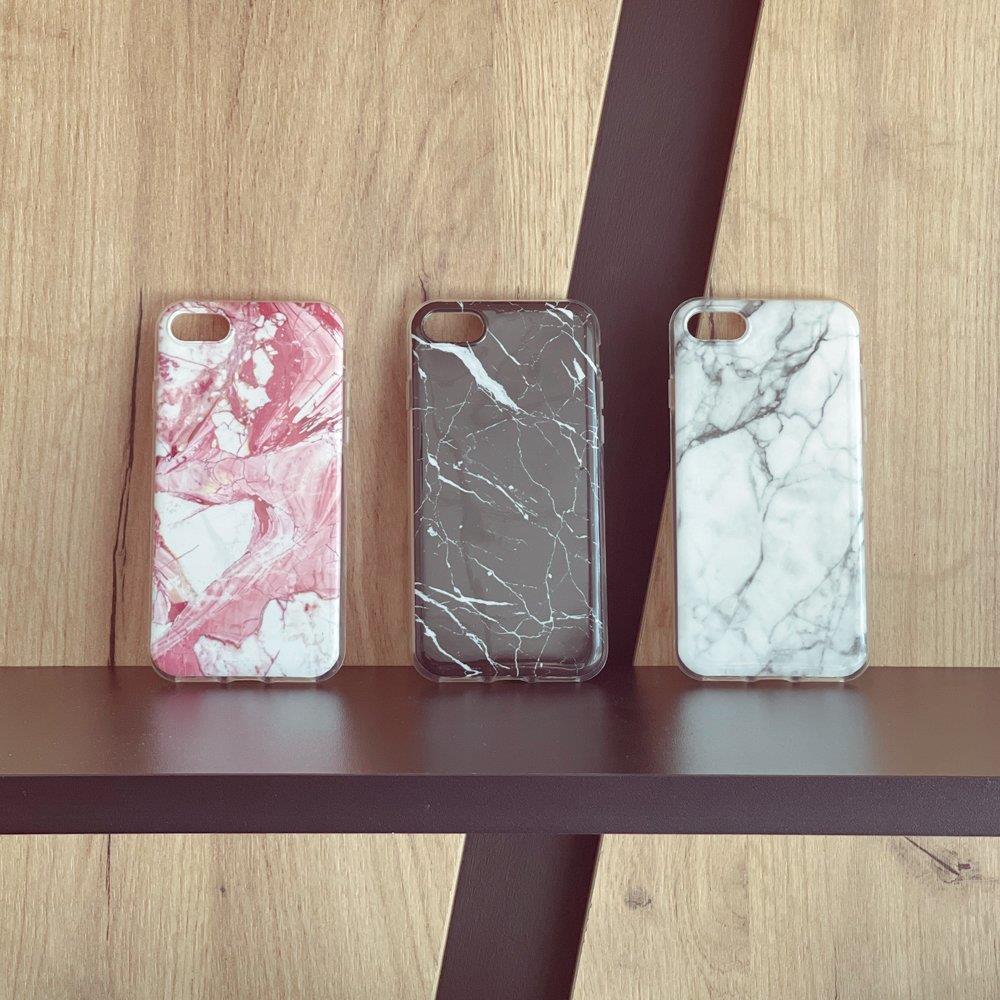 Pokrowiec silikonowy Marble marmur r�owy Xiaomi Redmi Note 10S / 7
