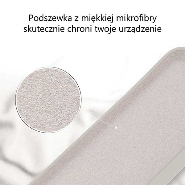 Pokrowiec silikonowy Mercury Goospery beowy Apple iPhone XR / 6