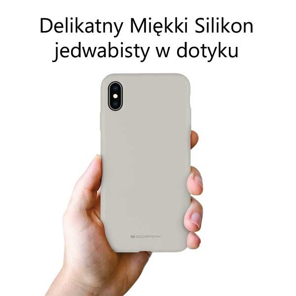 Pokrowiec silikonowy Mercury Goospery beowy Samsung Galaxy Note 10 / 3