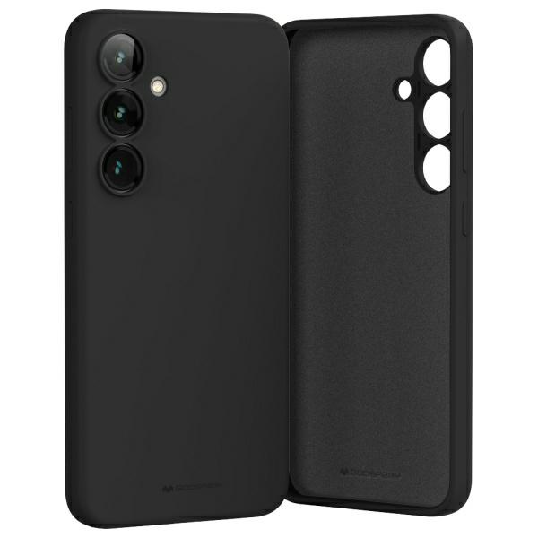 Pokrowiec silikonowy Mercury Goospery czarny Samsung A16