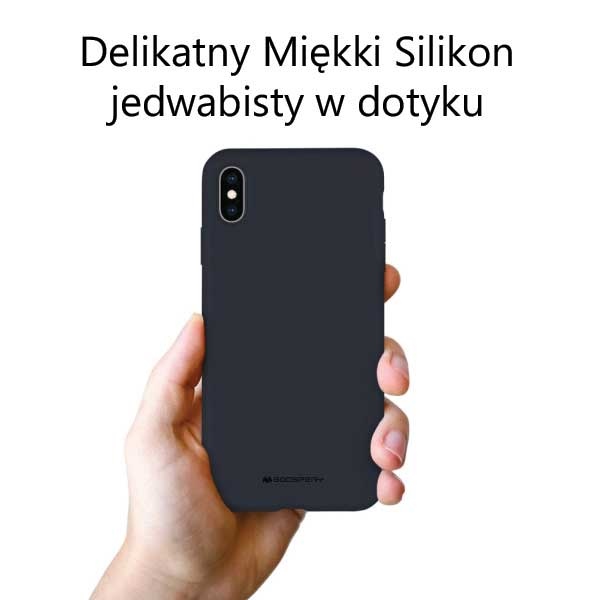 Pokrowiec silikonowy Mercury Goospery granatowy Samsung Galaxy A52s / 3