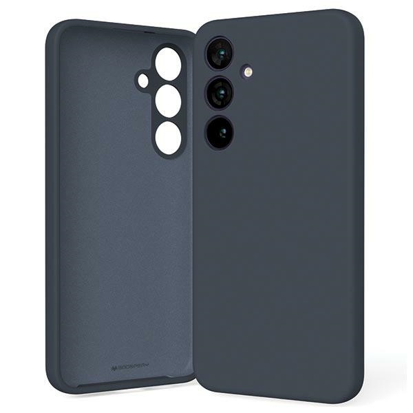 Pokrowiec silikonowy Mercury Goospery granatowy Samsung Galaxy S24 Plus