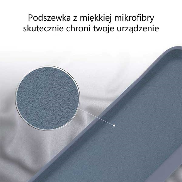 Pokrowiec silikonowy Mercury Goospery szary Apple iPhone SE 2020 / 6