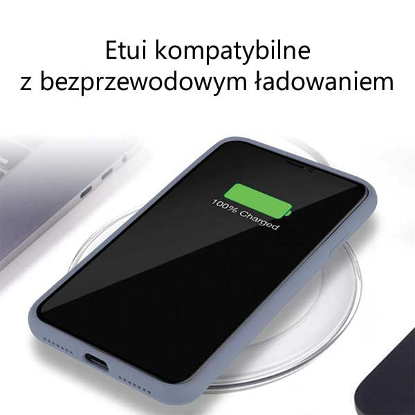 Pokrowiec silikonowy Mercury Goospery szary Apple iPhone SE 2022 / 5