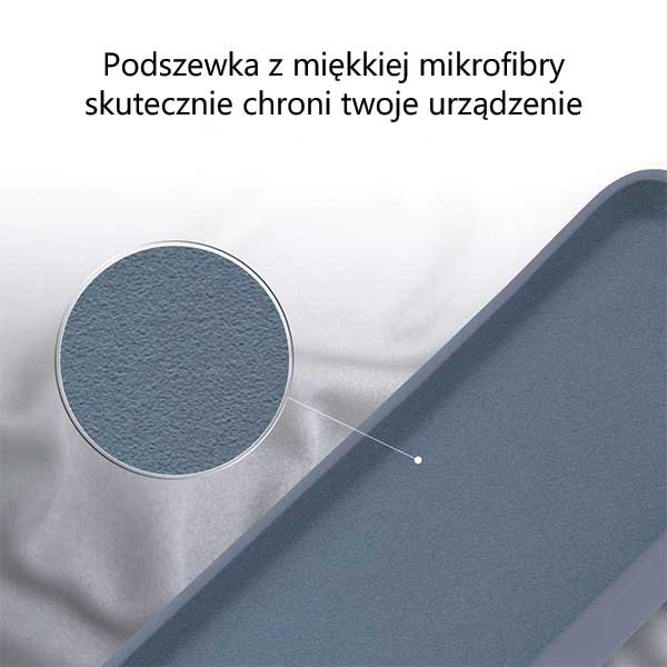 Pokrowiec silikonowy Mercury Goospery szary Huawei P30 Lite / 7