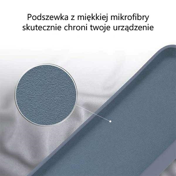 Pokrowiec silikonowy Mercury Goospery szary Samsung Galaxy A52S 5G / 6