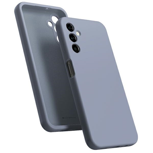 Pokrowiec silikonowy Mercury Goospery szary Samsung Galaxy A15 5G