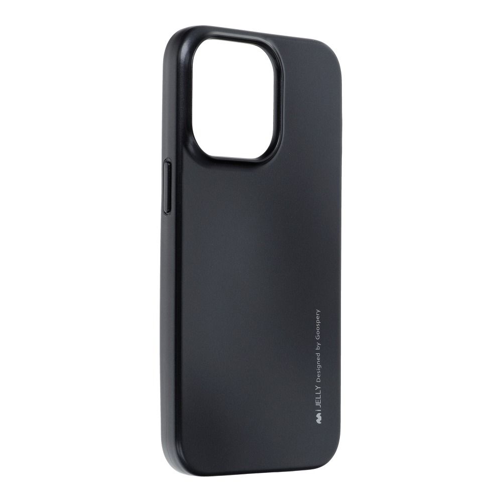 Pokrowiec silikonowy Mercury iJelly Case czarny Apple iPhone 13 Pro